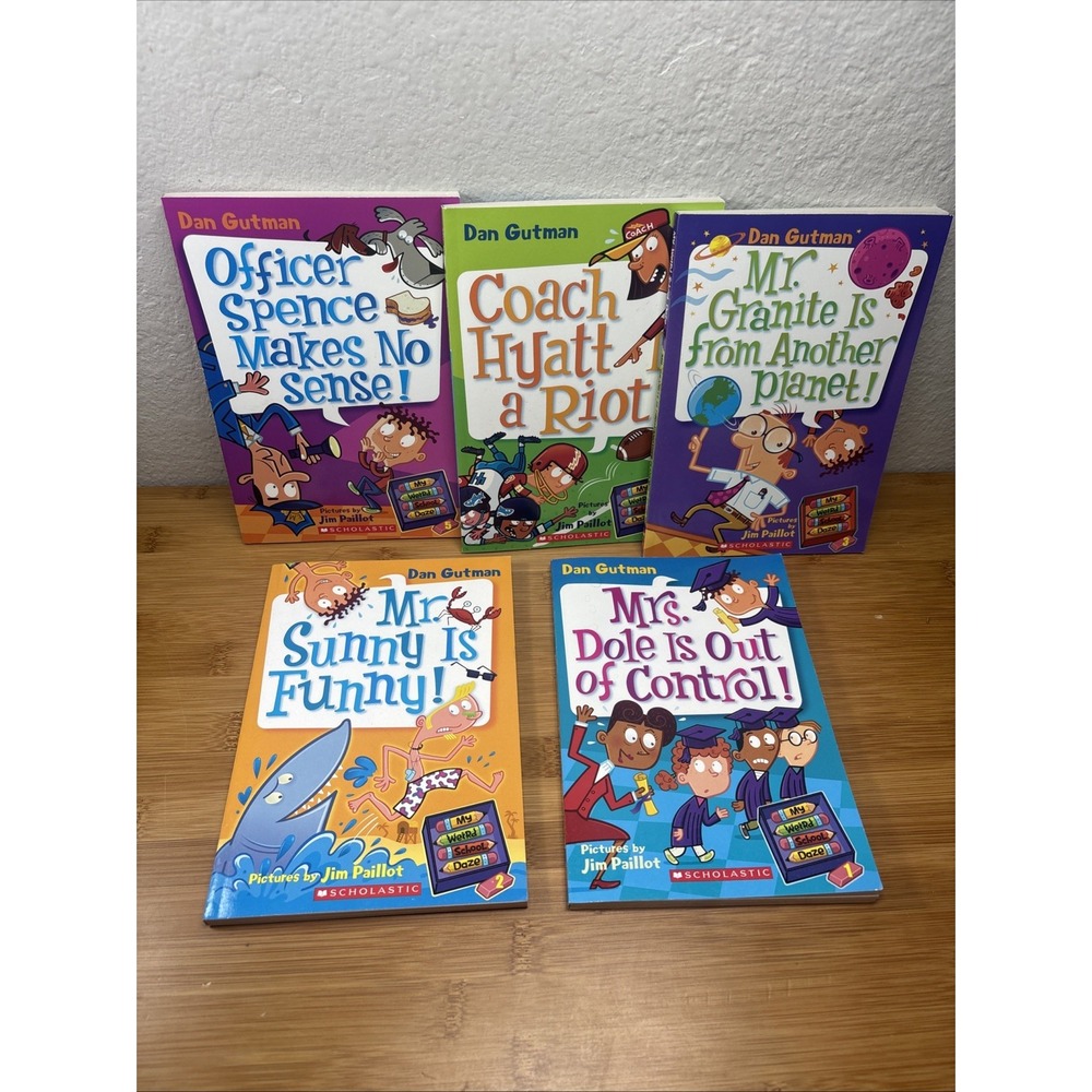 My Weird School Daze Book Series By Dan Gutman,β Books 1-5